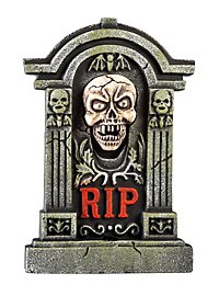 Spooky Skull Tombstone