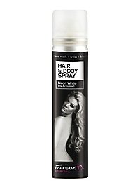 Spray blanc cheveux & corps UV lumière noire