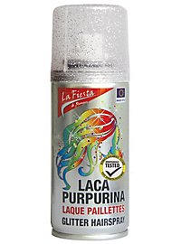 Spray Para Cabello Con Purpurina Plateado