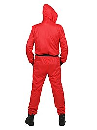 Squid Game Opsynsmand Heldragt Med Integreret Maske Til Børn