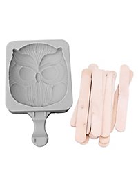 Stampo in silicone a forma di gufo per ghiaccioli