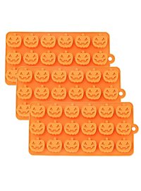 Stampo in silicone per mini zucche, gomme da masticare e forno 18 lati