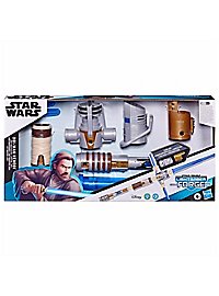 Star Wars Lightsaber Forge Obi-Wan Kenobi Spada laser blu estensibile
