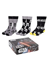 Star Wars - Pack de 3 chaussettes Dark Side