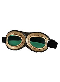Steampunk Aviator Goggles gold 