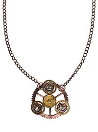 Steampunk Kæde Med Tandhjul