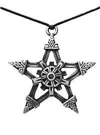 Steampunk Pentagram Necklace