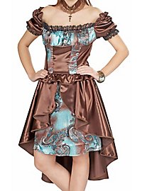 Steampunk saloon lady costume