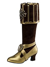 Stivali Buccaneer deluxe da donna marroni