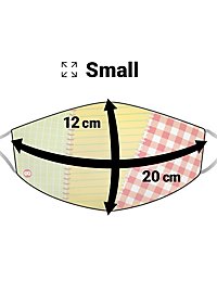 Stofmaske Til Børn Patchwork Flickenstrumpf