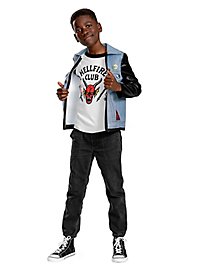 T-shirt Officiel Hellfire Club Stranger Things - Blanc - Taille M/L - 100% Polyester - Déguisement Adulte - 8