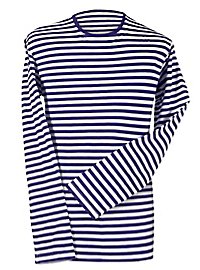 Striped Shirt long-sleeved, blue-white 