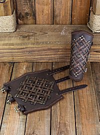 Studded leather bracers - Brawley