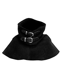Suede Gorget with Buckles black 