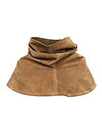 Suede Gorget with Buckles light brown 