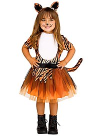 Süßer Tiger Kostüm für Mädchen