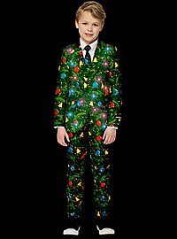 SuitMeister Boys Green Tree LED Suit for Kids