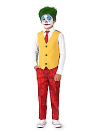 SuitMeister Costume da Joker Scarlatto per bambini