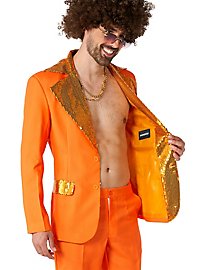 SuitMeister Disco Suit orange combinaison de fête