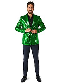 SuitMeister Glitter Jacket green