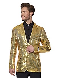 SuitMeister glitter jas goud
