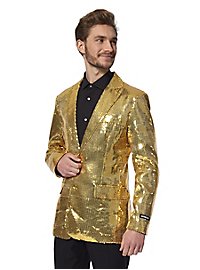SuitMeister glitter jas goud