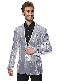 SuitMeister glitter jas zilver