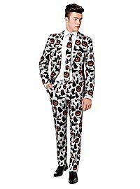 SuitMeister Halloween Grey Icons Party Suit