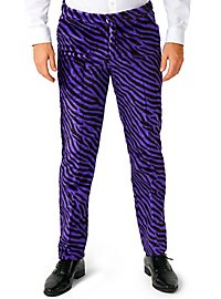 SuitMeister Purple Pimp Faux Fur Party Suit