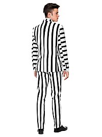 SuitMeister Striped Black White Party suit