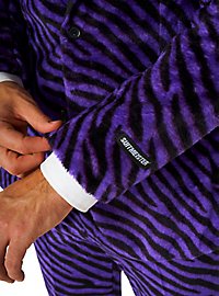 SuitMeister Traje De Fiesta Morado Pimp De Piel Sintética