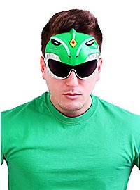 Sun Staches Lunettes de fête Power Ranger vert