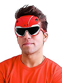 Sun Staches Red Power Ranger Party Glasses