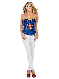 Supergirl Sequin Corsage