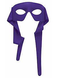 Superhelden-Maske violett