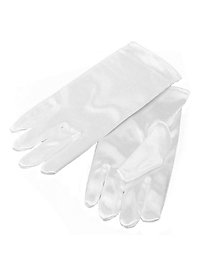 Superhero gloves for children white