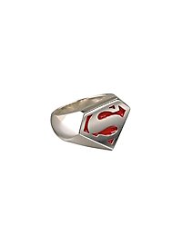 Superman - Sterling Signet Ring