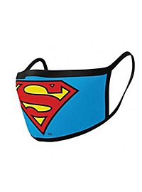 Superman - Superman Logo Masques en tissu double pack