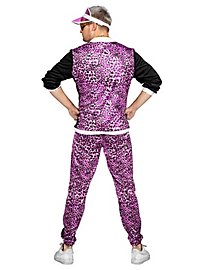 Survêtement des années 80 Purple Panther pour hommes