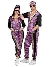 Survêtement des années 80 Purple Panther pour hommes