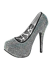 Tacchi alti con strass colorati