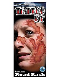 Tatuaje Adhesivo De Herida Por Raspadura