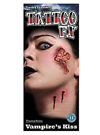 Tatuaje Adhesivo De Mordedura De Vampiro