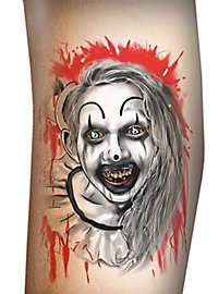 Terrifier - Pale Girl Adhesive Tattoo