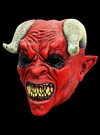 Teufel Maske des Grauens aus Latex