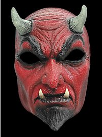 Teufel Maske des Grauens aus Latex