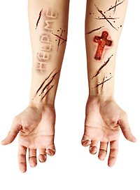 Teufelsmale Klebetattoos