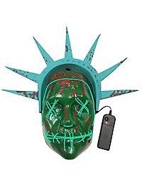 The Purge Statue of Liberty Illuminated Mask - maskworld.com