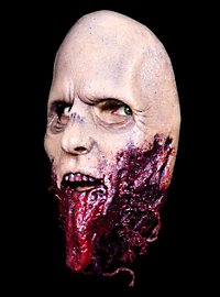 The Walking Dead Kieferloser Zombie Halbmaske aus Latex