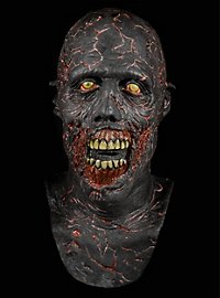 The Walking Dead masque de zombie carbonisé en latex